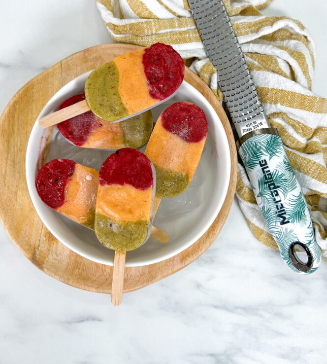 Ghiaccioli alla Frutta Senza Zuccheri