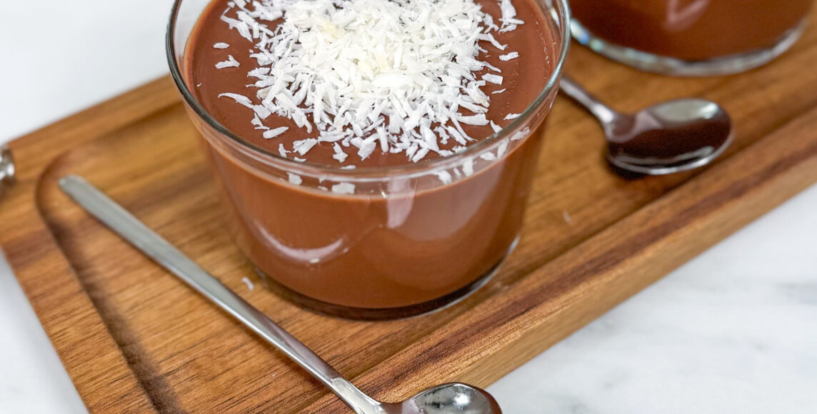 Panna Cotta Vegana al Cioccolato